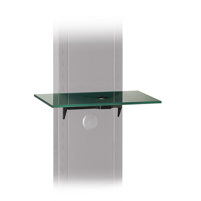 Hagor Elia SB Glass shelf - стъклен рафт за AV оборудване към стойки Elia SB