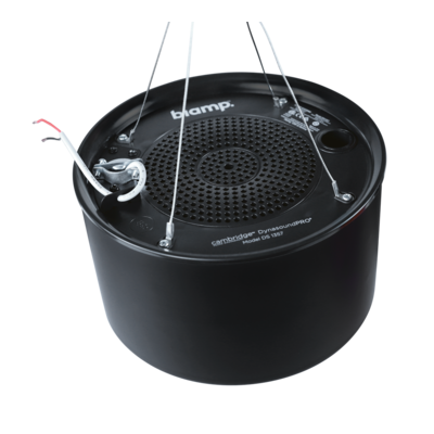 Sound Masking Biamp Cambridge DS1357B  - мрежов  високоговорител в черен цвят