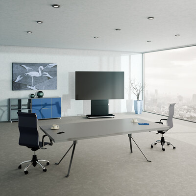 Hagor Pro-Tower L - Мобилна стойка за дисплеи от 75" до 98”