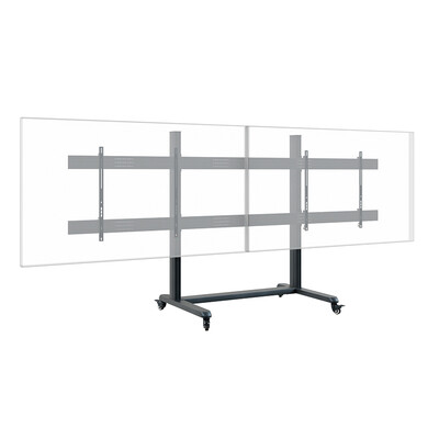 Hagor CPS Mobile stand dual 75" – 86″ - Мобилна стойка за два дисплея