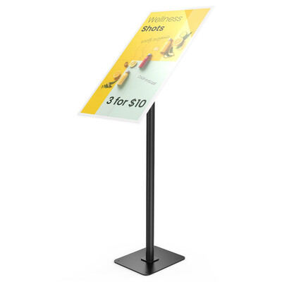Swift Floor Stand for the Samsung E-Paper Smart Signage - Black