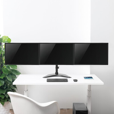 Hagor HA Tablemount FS Triple - стойка за три  монитора от 15" до 27"