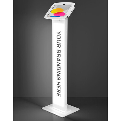 Maclocks by Compulocks Tablet Floor Stand with Brandable Lighting Panel - светеща подова стойка за таблет