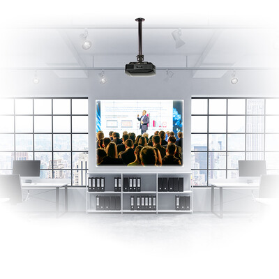 B-Tech BT899XL-AD  - стойка за таван с регулиране до 1128 mm за проектор до 25кг.