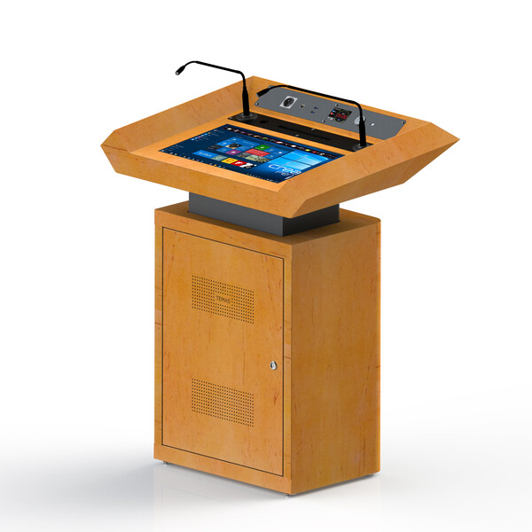 Digital Podium TW23P-A – Интерактивна лекторска катедра с 22" тъч дисплей