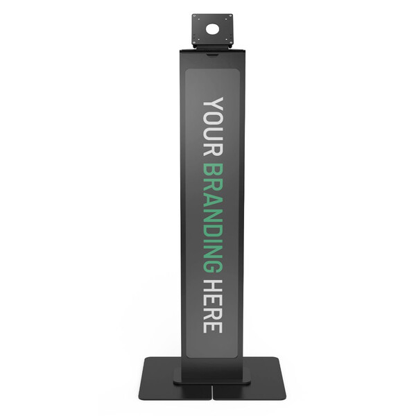 Фронтално черна стойка без дисплей Maclocks Brandable VESA Floor Stand