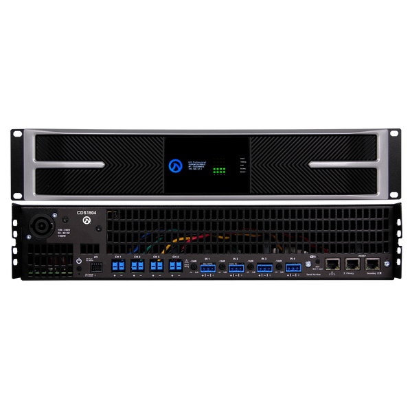 LEA Amplifier CDS 1504 – 4-канален кино IoT усилвател 1500W с AES67