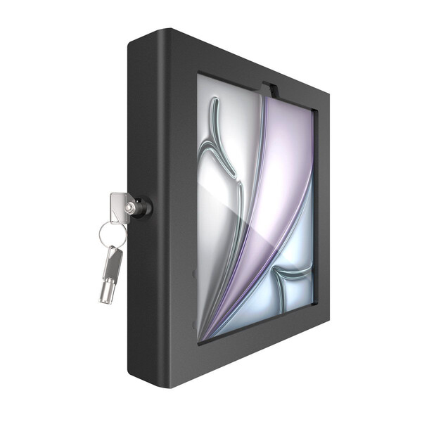 Защитна рамка с ключ за монтаж на стена за таблет Maclocks by Compulocks Apex Secured Enclosure Wall Mount Black - Apple iPad Air M2/M3/M4 11"
