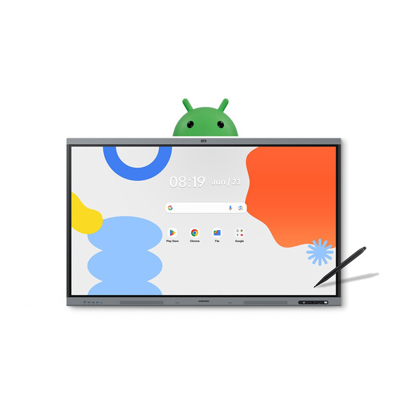 Дисплей с Android 15 за университет