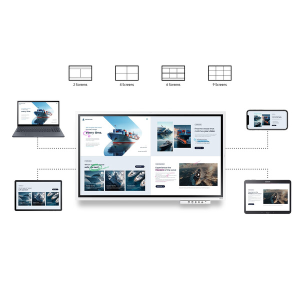 SMARTVIEW+ безжично споделяне на информация