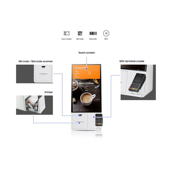 Samsung KM24A - дисплей с процесор за дигитален киоск + Connection Box CY-KM24CPXEN