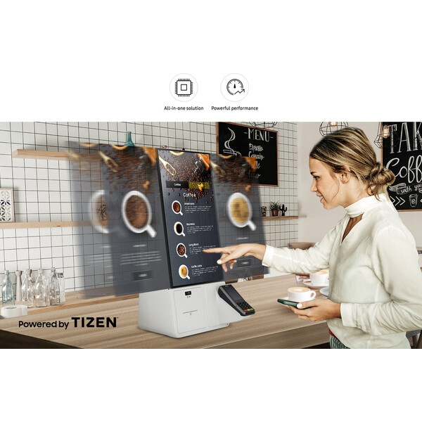 Киоск за замообслужване в кафене Samsung KM24A