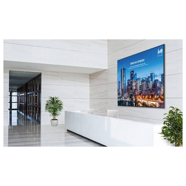 Samsung QP105DX - 105" ултраширок, 5K дисплей за рецепция и лоби