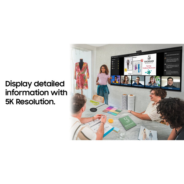 Samsung QP105DX - 105" ултраширок, 5K дисплей за голяма зала за обучение на студенти