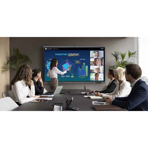 Samsung QB65C - 65" професионален дисплей за конферентна зала