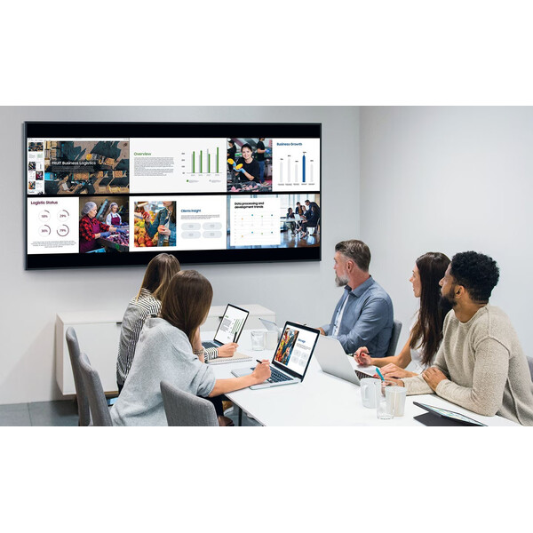 Samsung QP105DX - 105" ултраширок, 5K дисплей за видеоконферентни срещи